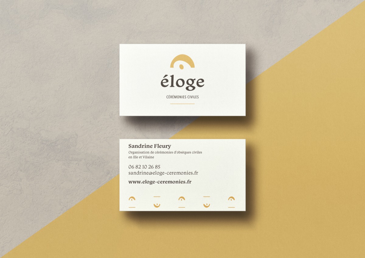 carte de visite Eloge